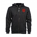WCC Red OG Cross zip hoodie black (Fits: > size S)