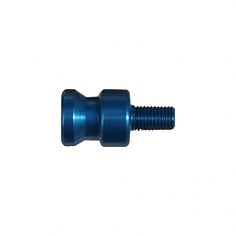BIKE-LIFT, rear aluminum bobbins 10mm, blue,bkr.mcsh.529161