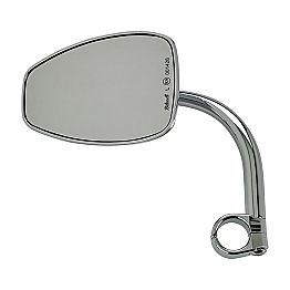 Biltwell, Utility teardrop mirror chrome ECE appr.,bkr.mcsh.576329