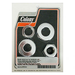 COLONY AXLE NUT AND WASHER KIT, REAR,bkr.mcsh.513235