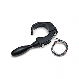 Kuryakyn pipe wrench fork mounts, satin black,bkr.mcsh.581866