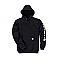Carhartt sleeve logo hooded sweatshirt black,bkr.mcsh.579137