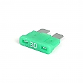 ATC FUSE WITH LED, 30 AMP, GREEN