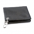 Amigaz Black Soft Leather Trifold Wallet
