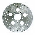 BRAKE ROTOR STAINLESS DRILLED, 10 INCH