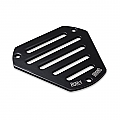 BURLY FACE PLATE SLOTTED Black