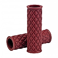 Biltwell Alumicore replacement grip sleeves oxblood