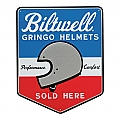 Biltwell Gringo shop sign red/white