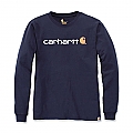 Carhartt Long sleeve t-shirt Core logo navy (Fits: > size 2XL)