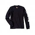 Carhartt sleeve logo T-shirt L/S black (Fits: > size S)