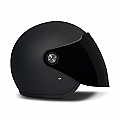 DMD P1 open face helmet Matte black (Fits: > size S)