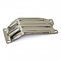 ENGINE SKID PLATE, RIBBED STAINLESS