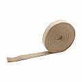 Exhaust insulating wrap. 1" wide light brown