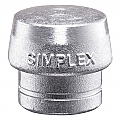 Halder insert for Simplex mallet 60mm Soft metal