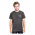 Lucky 13 Dead Skull T-shirt washed brown