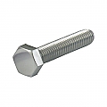 M5 X 45MM HEX BOLT, POL. STAINLESS