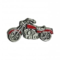 RED COLORED MOTORCYCLE PIN