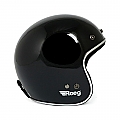 Roeg JETT helmet gloss black (Fits: > size L)