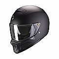 Scorpion Exo-Fighter Solid helmet matte black (Fits: > size 2XL)
