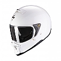 Scorpion Exo-Fighter Solid helmet white (Fits: > size S)