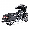 Vance & Hines, repl. end cap Monster Round. Chrome
