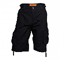 WCC Caine ripstop cargo shorts black