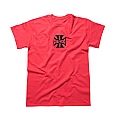 WCC maltese cross ATX T-shirt red (Fits: > size M)