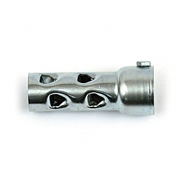1-3/4" drag pipe baffle, 4" long,bkr.mcsh.508145
