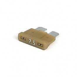 ATC FUSE WITH LED, 7.5 AMP, BROWN,bkr.mcsh.515974
