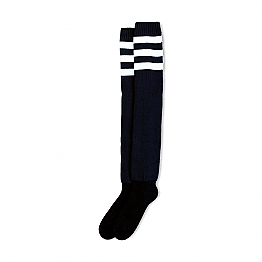 American Socks Ultra high Back in Black, 23 inch,bkr.mcsh.562971