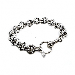 AmiGaz double ring chain bracelet,bkr.mcsh.572408