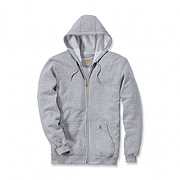 Carhartt zip hooded sweatshirt heather grey,bkr.mcsh.579123