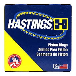 HASTINGS PISTON RINGS, .020, CHR/MOLY,bkr.mcsh.915320