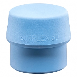 Halder insert for Simplex mallet 60mm Blue TPE,bkr.mcsh.582149