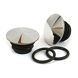 STAINLESS STEEL GAS CAP SET, POINTED,bkr.mcsh.518463