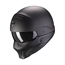 Scorpion Exo-Combat Evo Solid helmet matte black,bkr.mcsh.583381