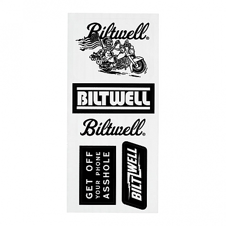 Biltwell sticker sheet B,bkr.mcsh.586852