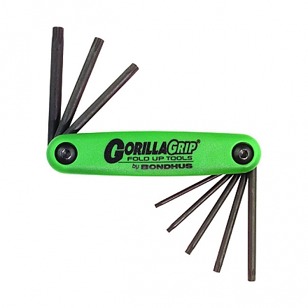 Bondhus, GorillaGrip™ folding Torx® wrench,bkr.mcsh.582294