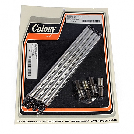 Colony, aluminum adj. pushrod solid conversion kit. Shovel,bkr.mcsh.989423