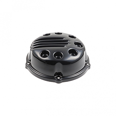Cult-Werk, air cleaner cover. Slotted, gloss black