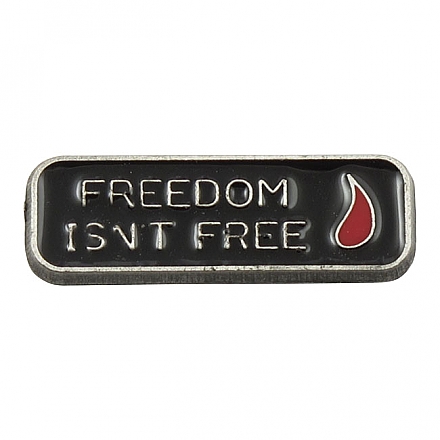 FREEDOM ISN'T FREE PIN