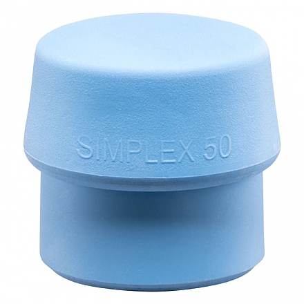 Halder insert for Simplex mallet 60mm Blue TPE,bkr.mcsh.582149