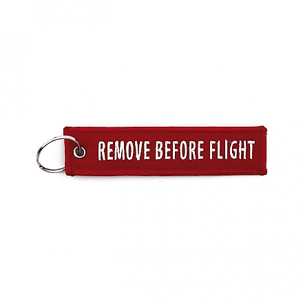 KEY RING REMOVE BEFORE FLIGHT RED,bkr.mcsh.545473