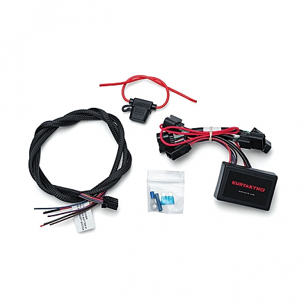 Kuryakyn plug & play trailer wiring & relay harness 5-wire,bkr.mcsh.586435