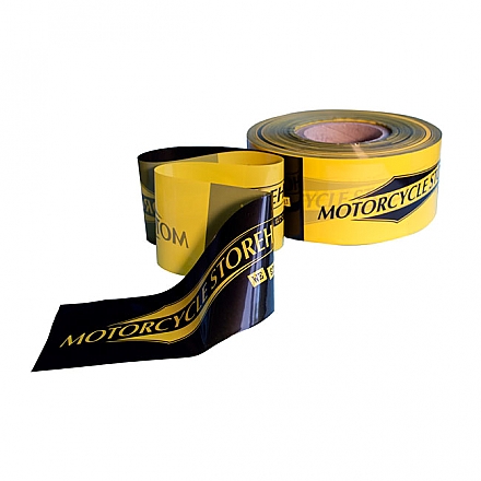 Motorcycle Storehouse, barrier tape black/yellow,bkr.mcsh.599204
