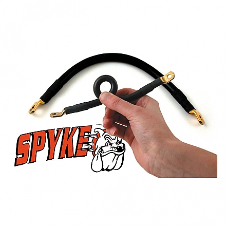 SPYKE BATTERY CABLE, GOLD PLATED,bkr.mcsh.515478