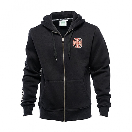WCC El Diablo zip hoodie black,bkr.mcsh.566145