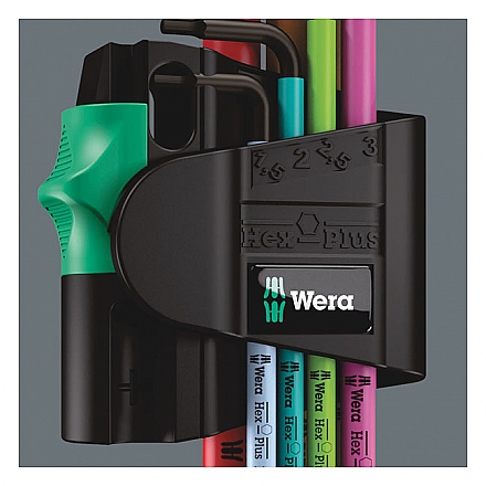 Wera hex key set multicolor Magnet