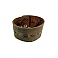 Amigaz Brown Wide Threaded Leather Cuff Bracelet,bkr.mcsh.563446