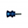 BIKE-LIFT, rear aluminum bobbins 6mm, blue,bkr.mcsh.529151